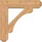 Ekena Millwork Legacy Craftsman Smooth Bracket w/ Offset Brace, Western Red Cedar, 7 1/2"W x 30"D x 30"H BKT0806X30X30LEC04SWR - alternate 2